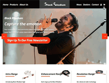 Tablet Screenshot of blackrhodium.co.uk